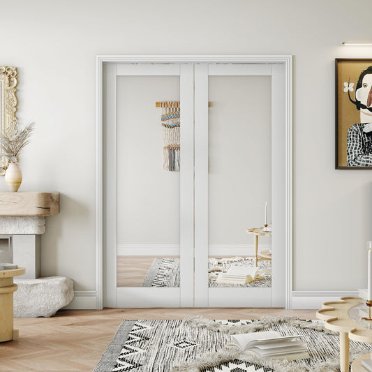 Interior Double Doors with Glass: Style, Light, and Functionality Combined