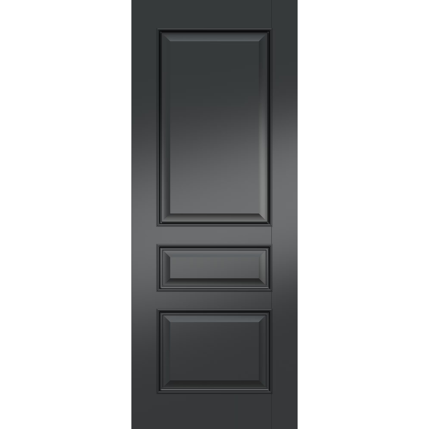 Black Royale 3P Pre-Finished Internal Door