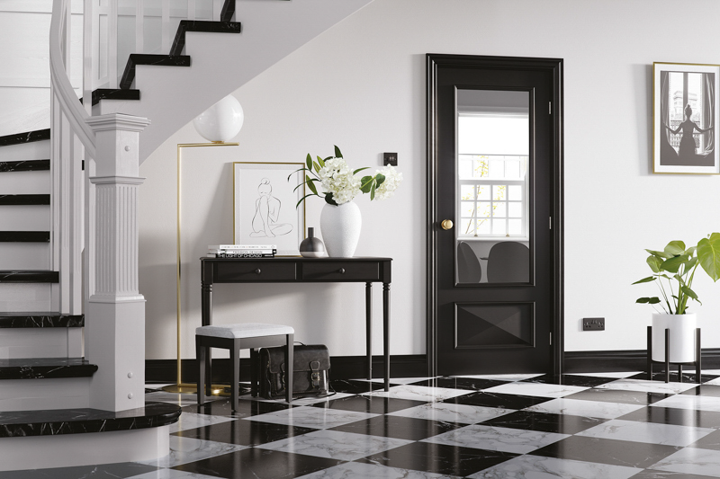 Black Knightsbridge Glazed 1L