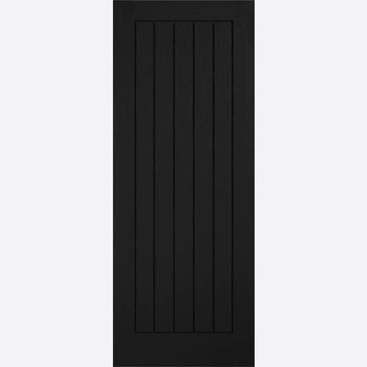 Black Mexicano FD30 Fire Rated Internal Door