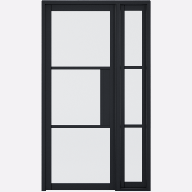 Black Tribeca Sidelight W6