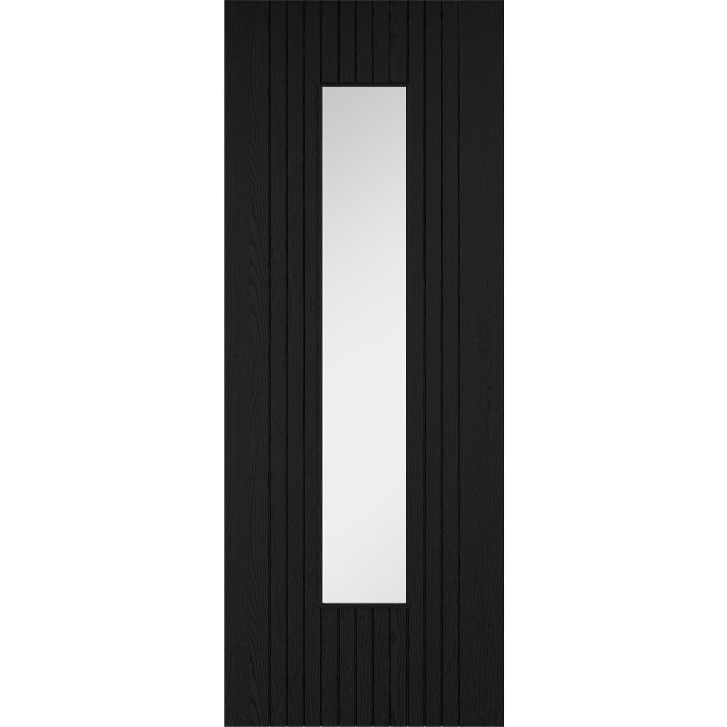 Black Laminate Sydney Glazed Internal Door