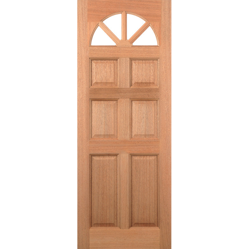 External Hardwood Dowelled Carolina 6P Unglazed