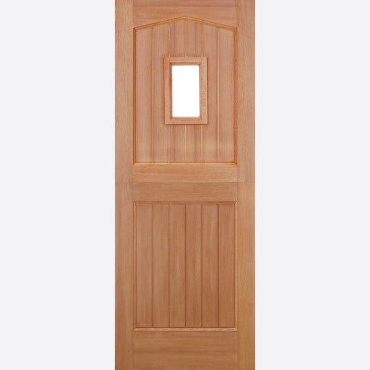 Hardwood Stable Unglazed 1L Dowelled