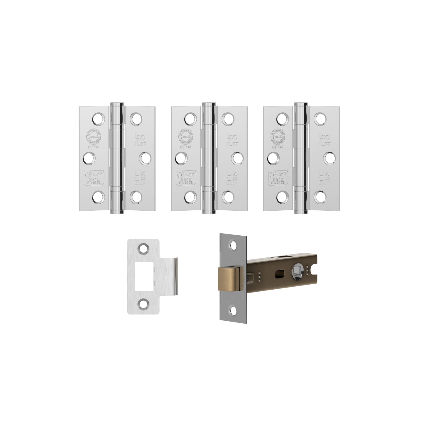 LPD Internal Fire Door Hinge and Latch Pack