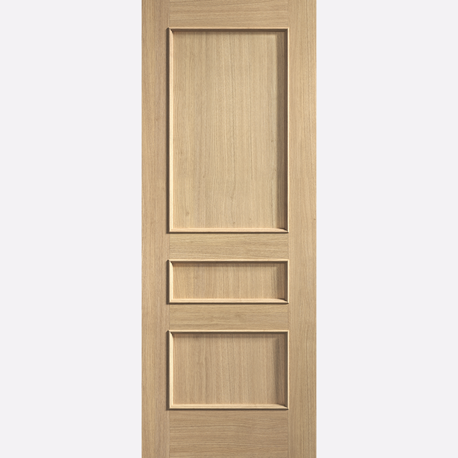 Pre-Finished Oak Toledo Internal Door - Standard & Fire Doors