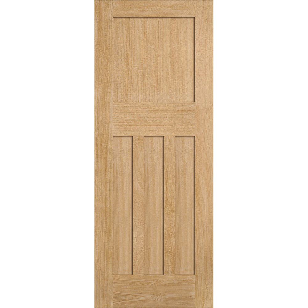 Oak DX 30s Shaker Unfinished Fire Rated FD30 Internal Door
