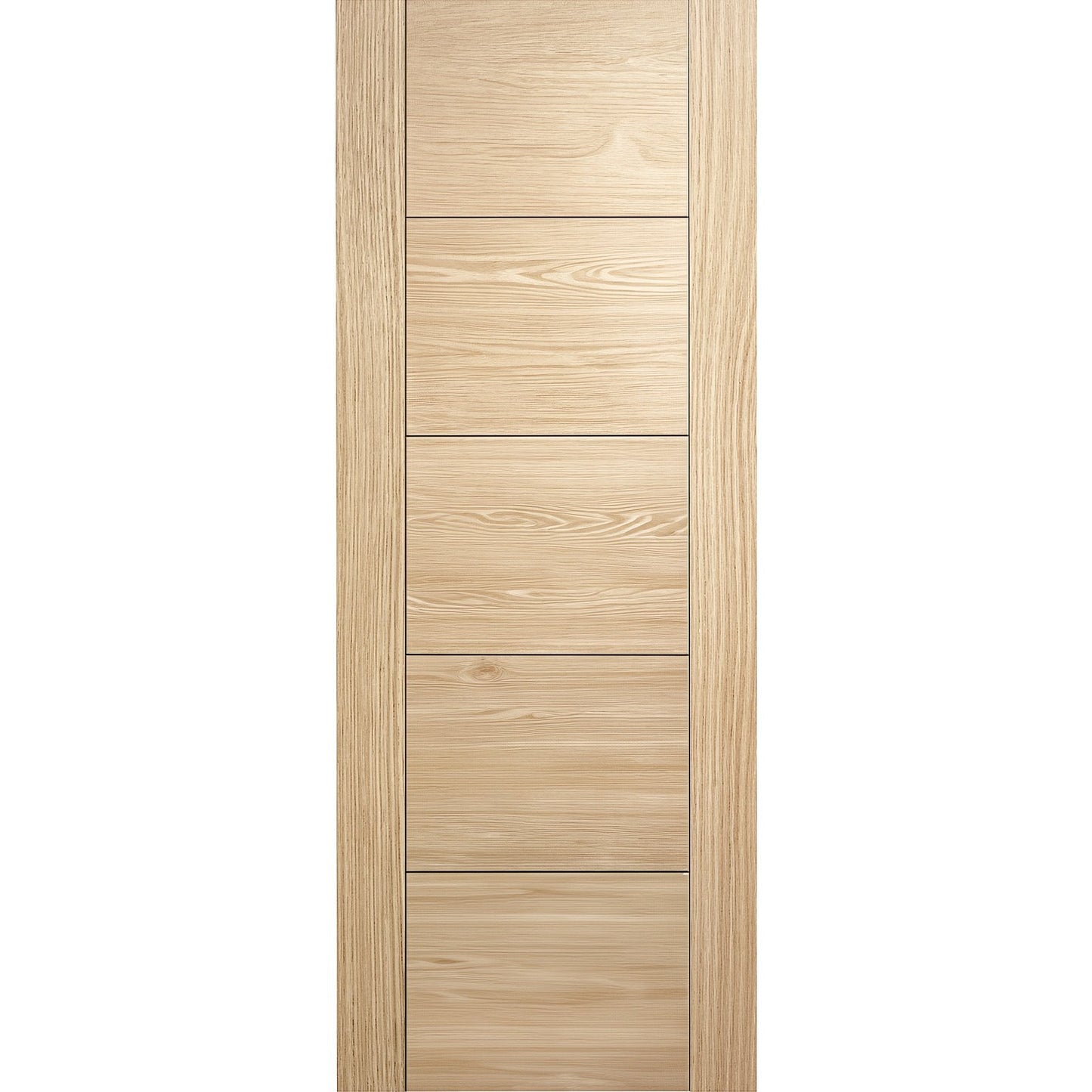 Oak Horizontal Ladder 5P FD30 Fire Door
