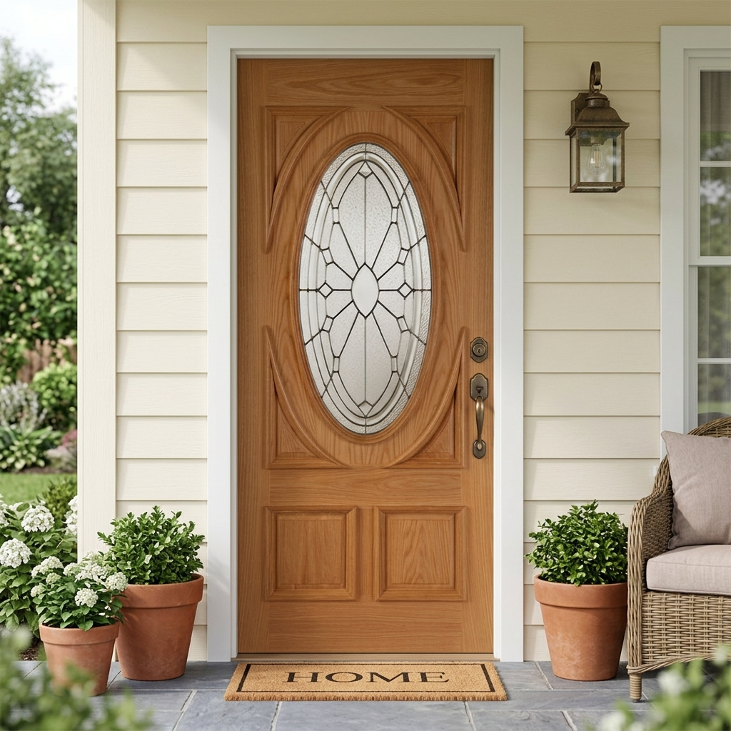 Sovereign Unfinished Oak External Door
