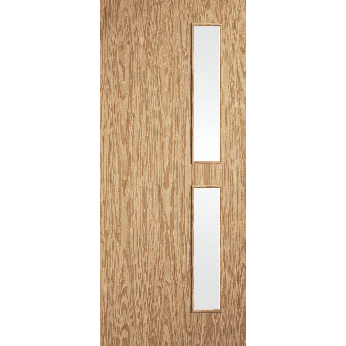 Pre-Finished Oak Flush 16G Glazed Fire Rated Door