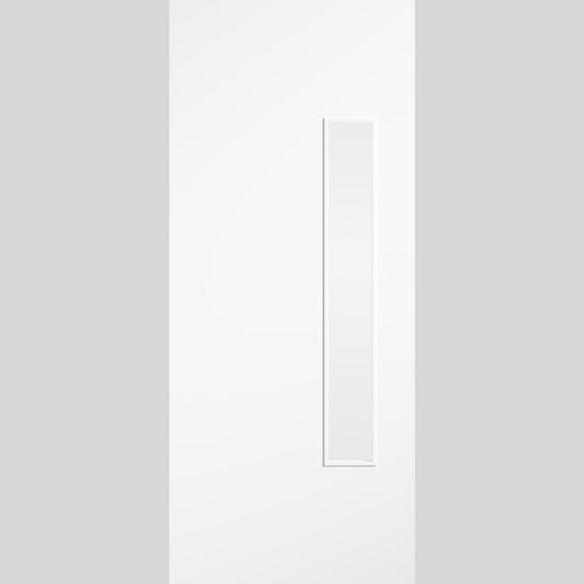 Primed White Flush 18G Glazed Fire Rated Door