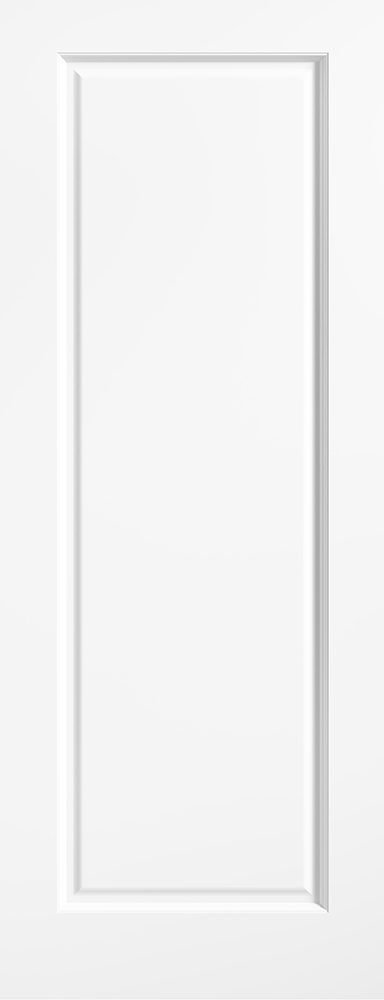 White Smooth 1 Panel Internal Door