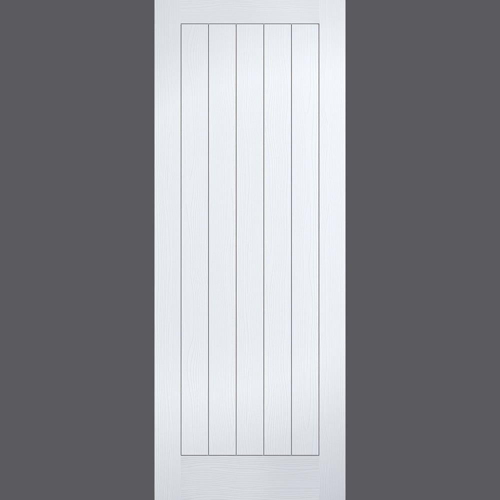 White Textured Mexicano Internal Door
