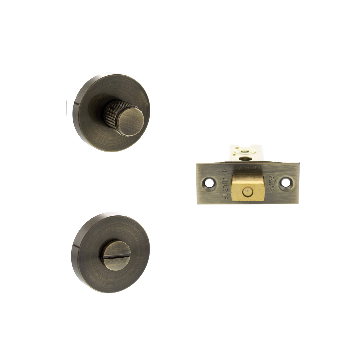 WC Thumbturn Pack for Fire Doors - Round Rose