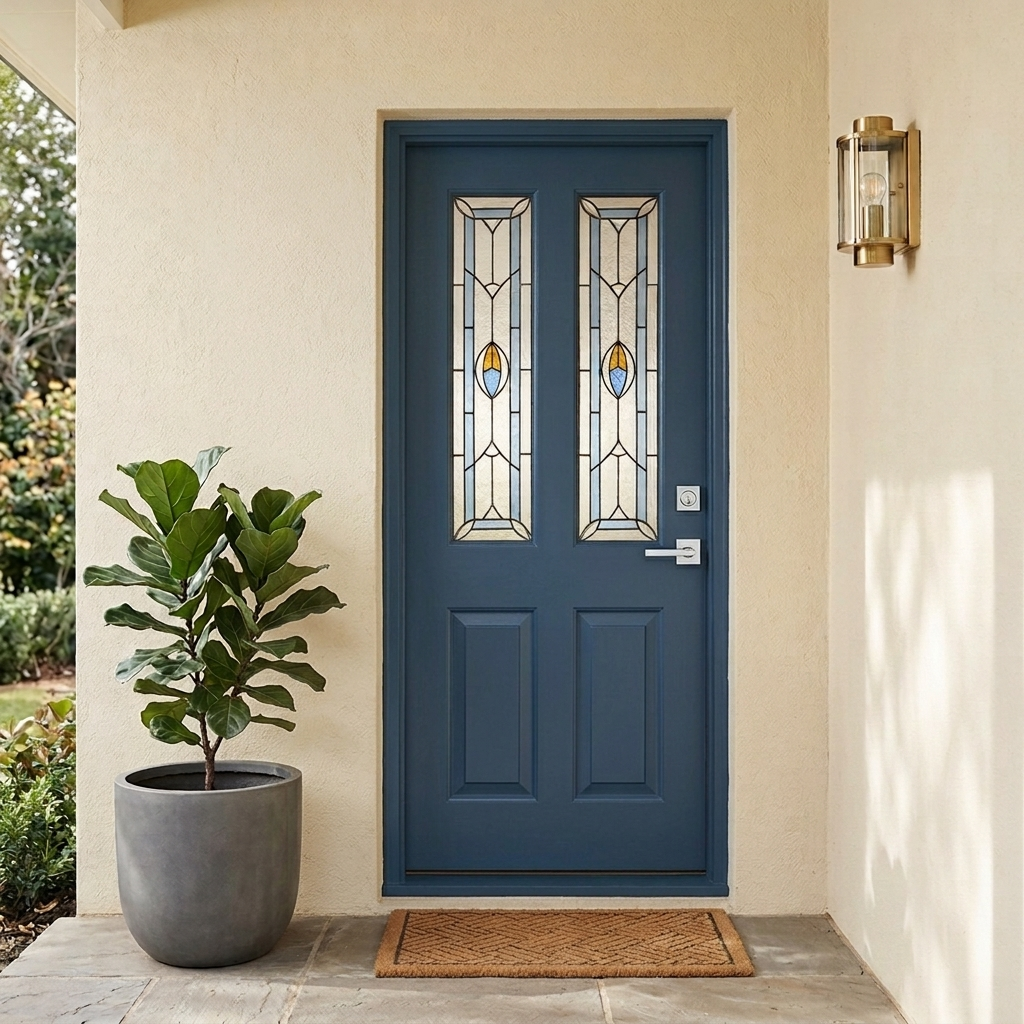 Hardwood Edwardian Triple Glazed External Door