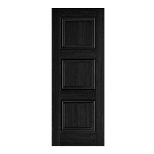 Fully Finished Kedleston Black Laminate Solid Core Internal Door