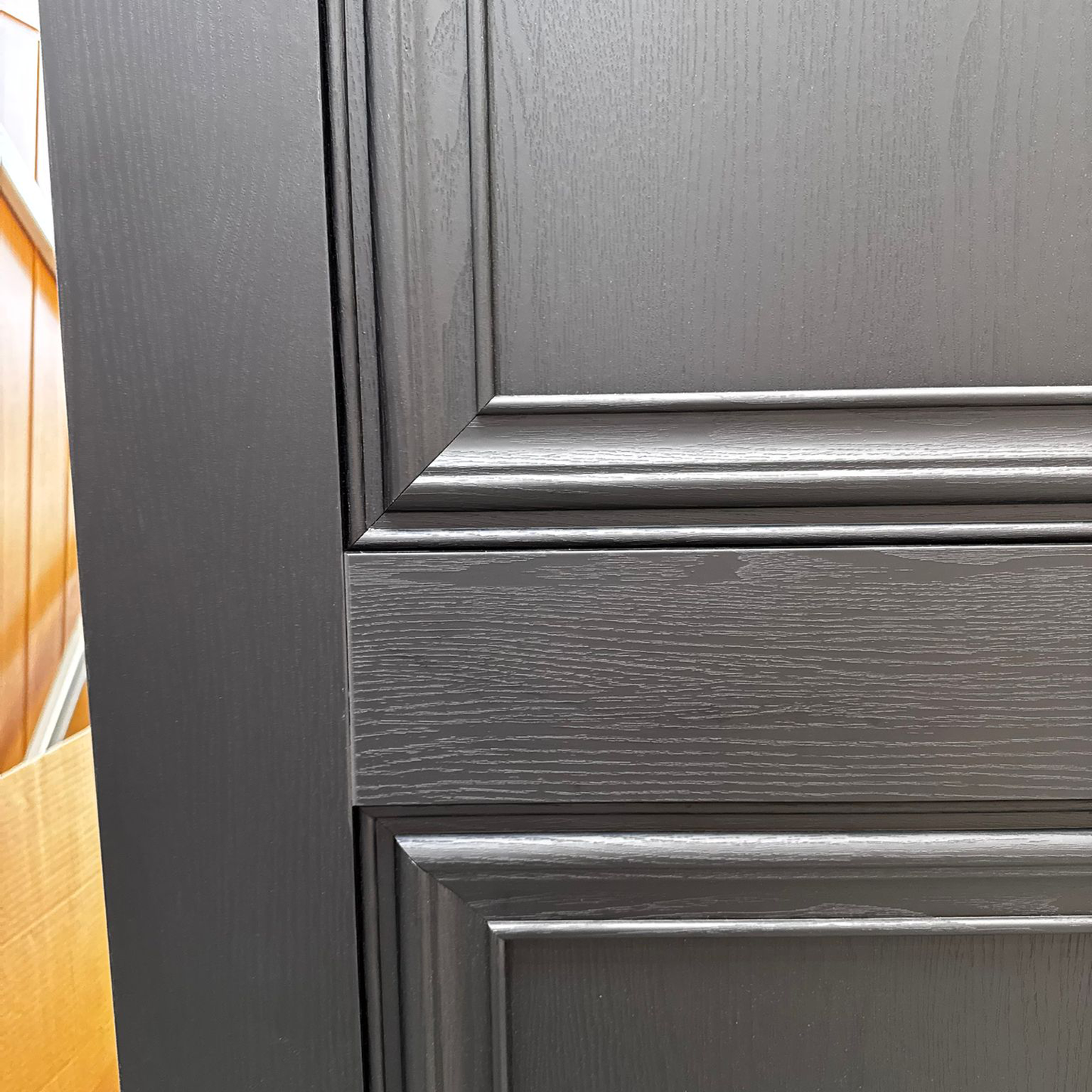 Fully Finished Kedleston Black Laminate Solid Core Internal Door
