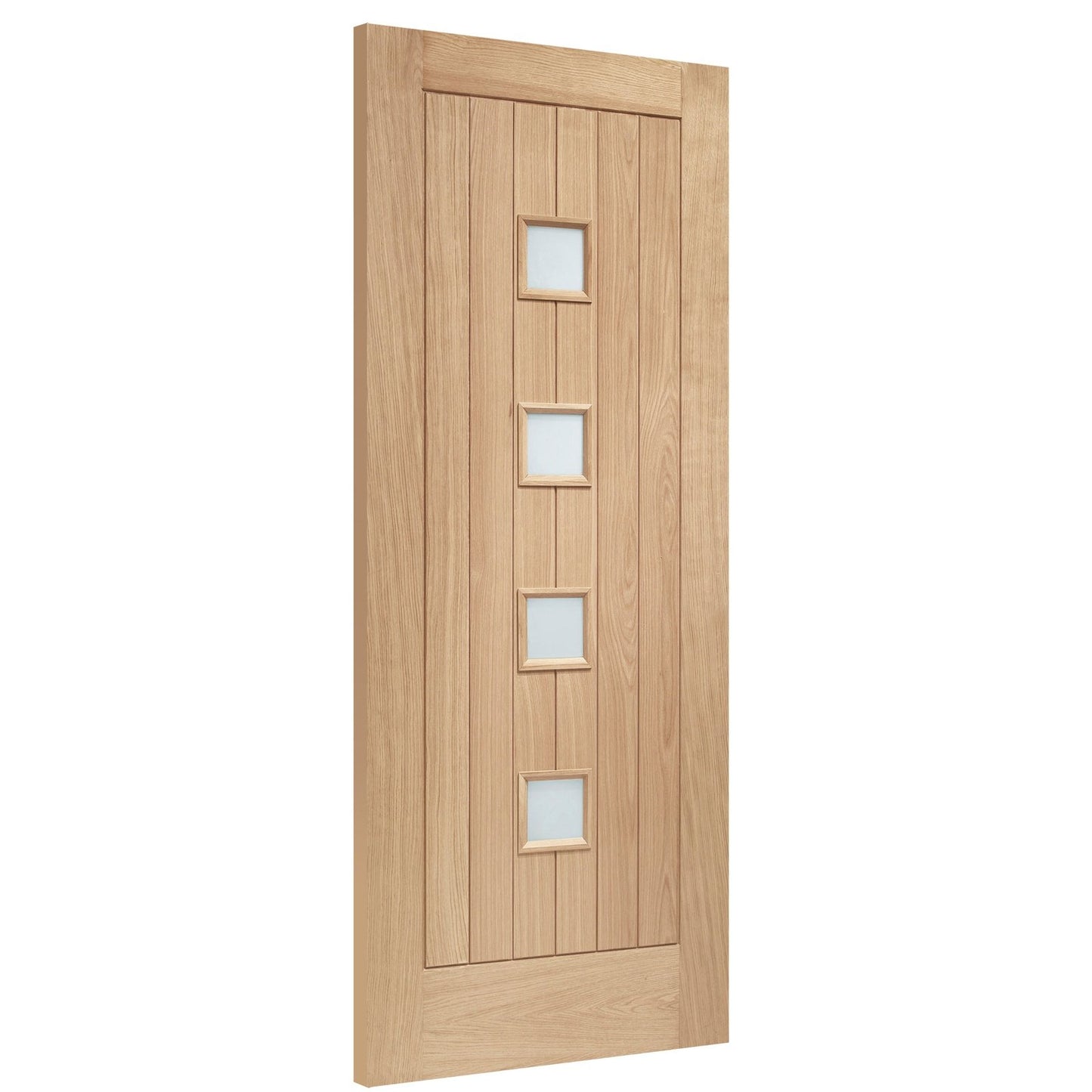 External Oak M&T Double Glazed Siena with Obscure Glass