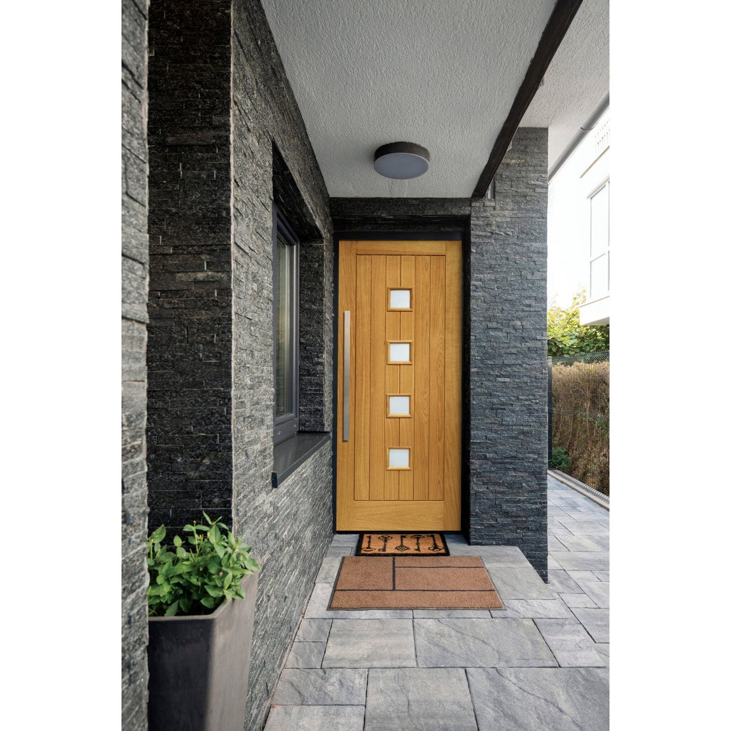 Pre-Finished Ext Oak Double Glazed Siena (Obscure)