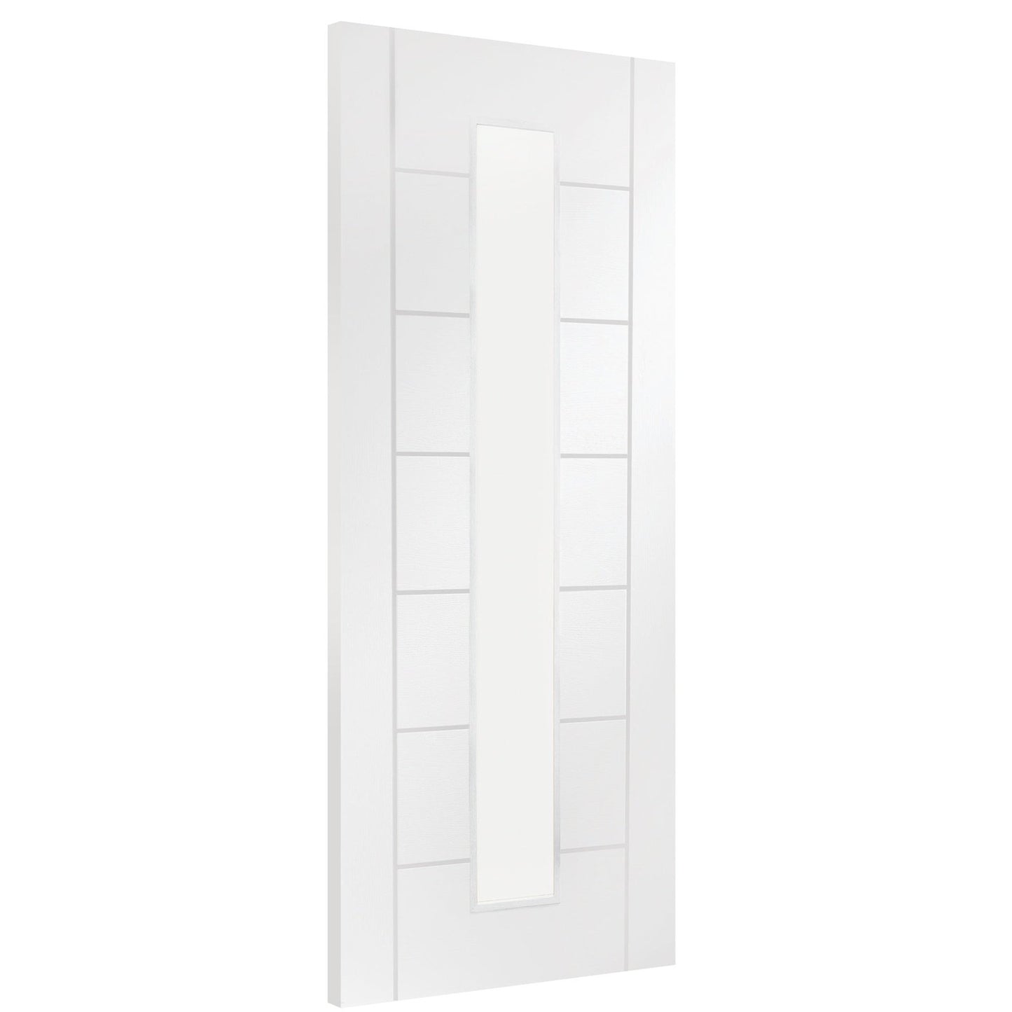 Internal White Primed Palermo 1 Light with Clear Glass