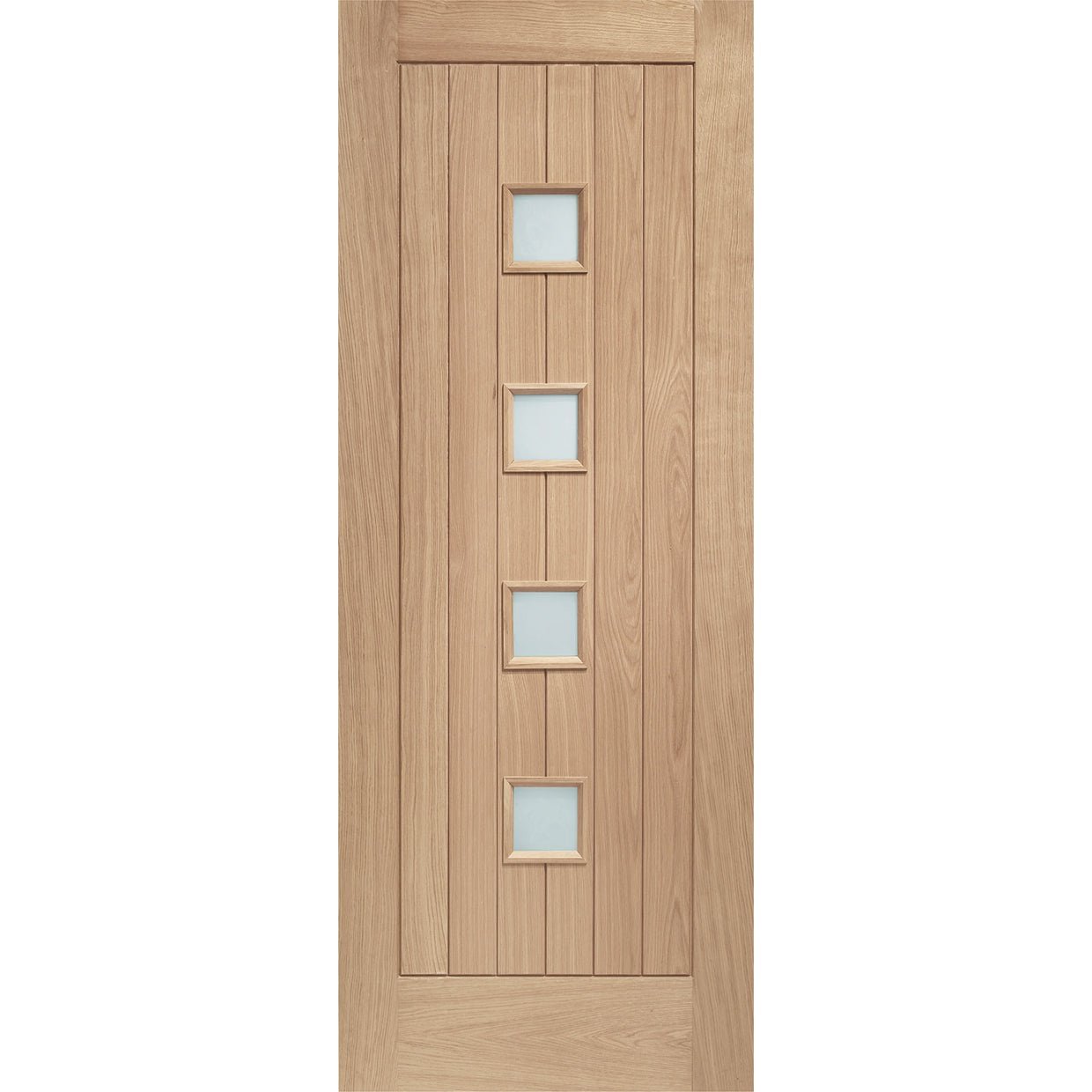External Oak M&T Double Glazed Siena with Obscure Glass