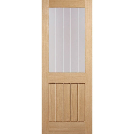 Oak Mexicano Glazed Half Light