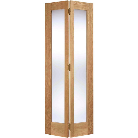 Oak Pattern 10 Glazed 2L Bi-Fold