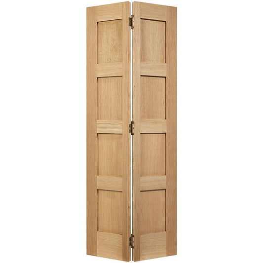 Oak Shaker 4P Bi-Fold