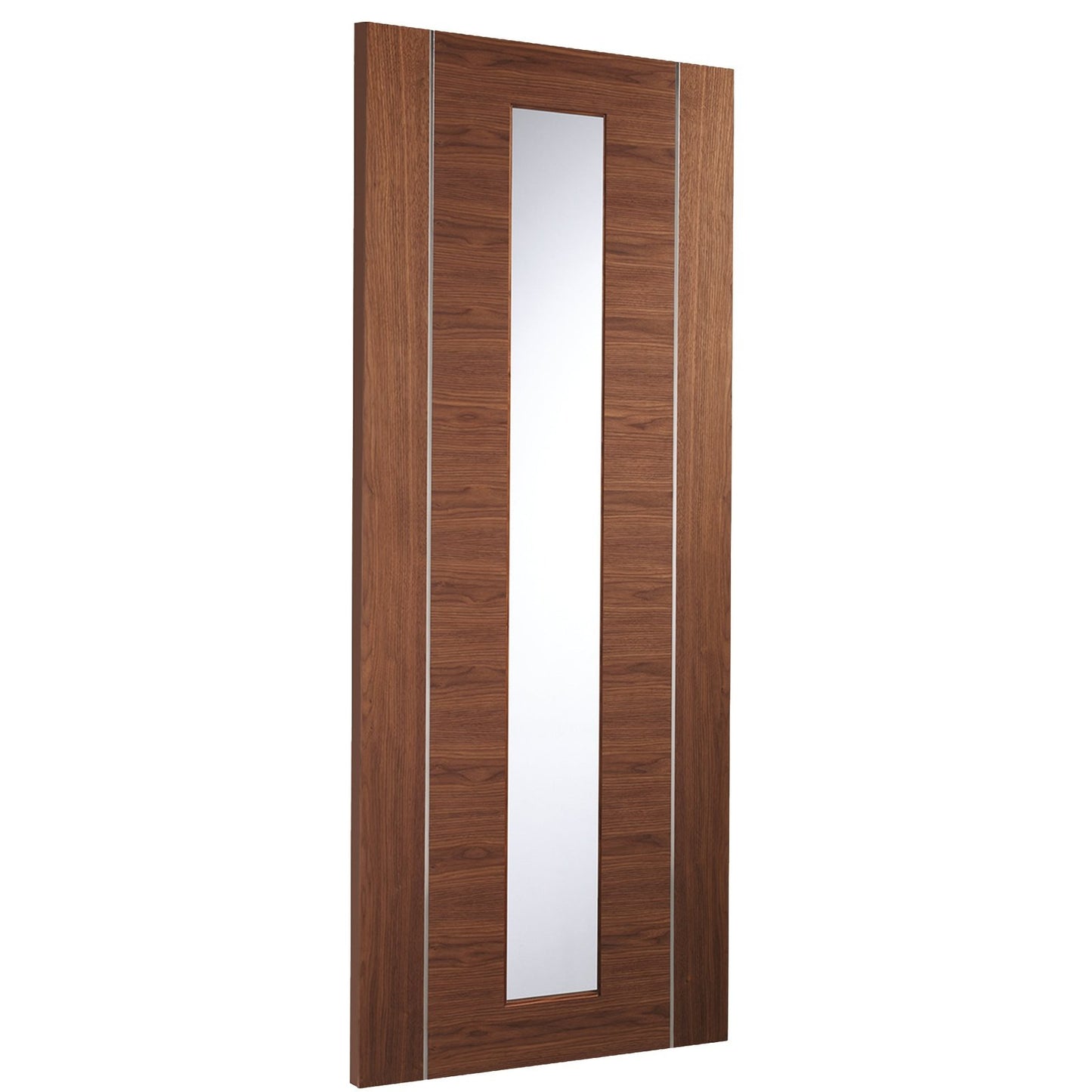 Internal Walnut Pre-Finished Forli with Clear Glass