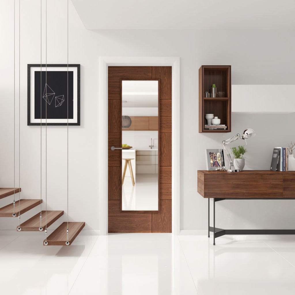 Glazed Internal Walnut Pre-finished Ravenna