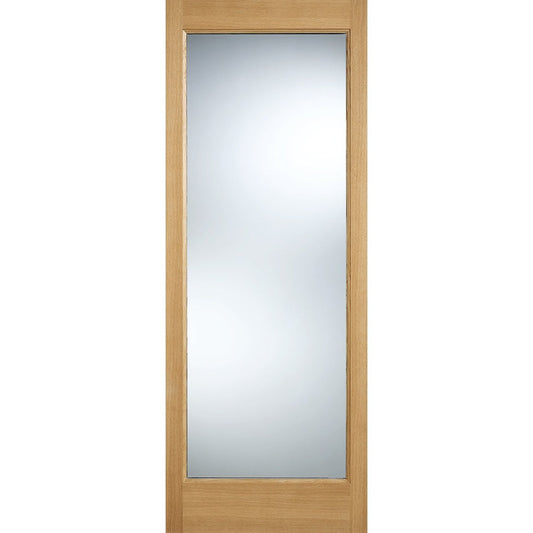 Pattern 10 Glazed 1L External Oak Door LPD