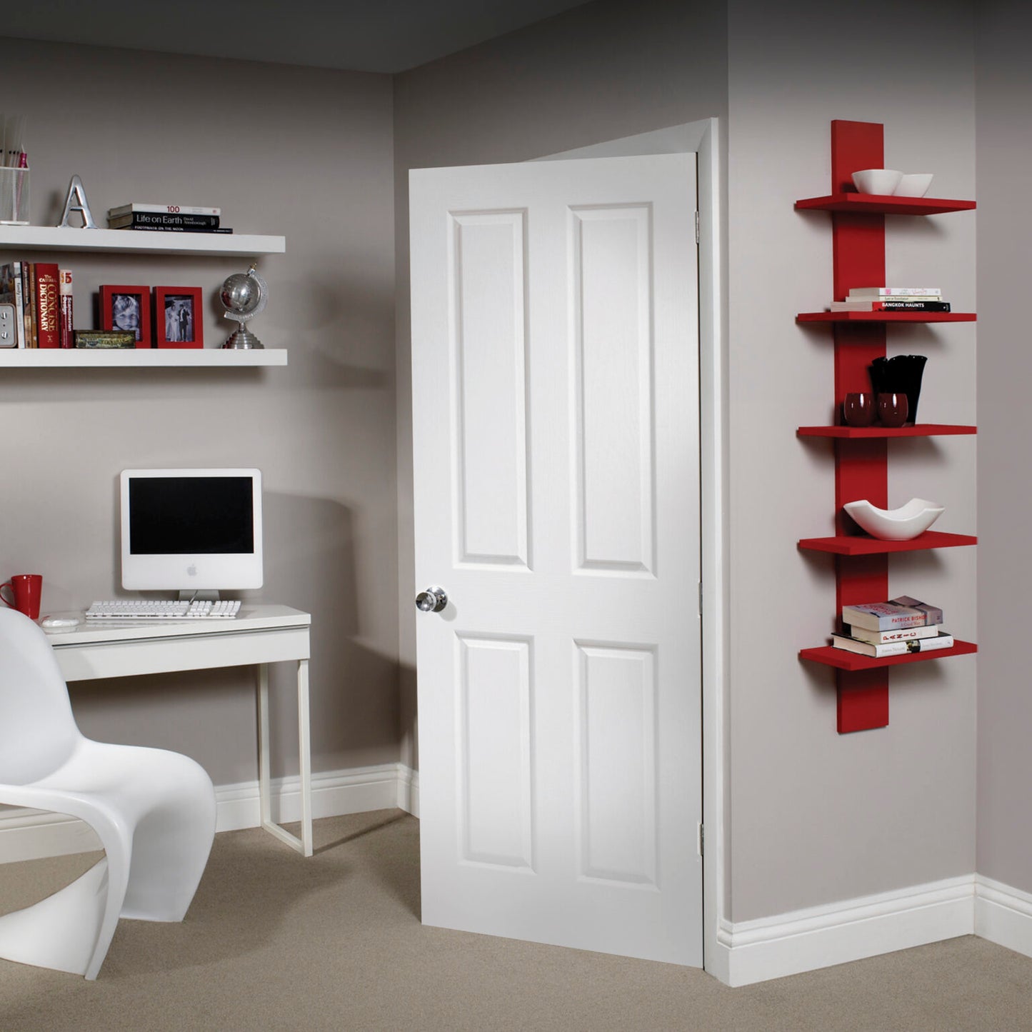 Internal Pre-finished White Moulded Victorian 4 Panel
