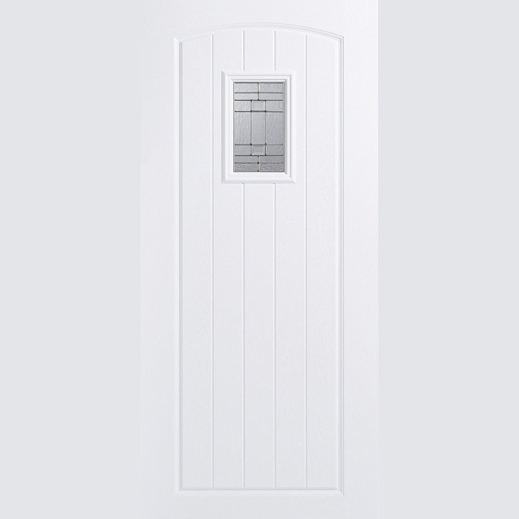GRP Cottage White Glazed 1L