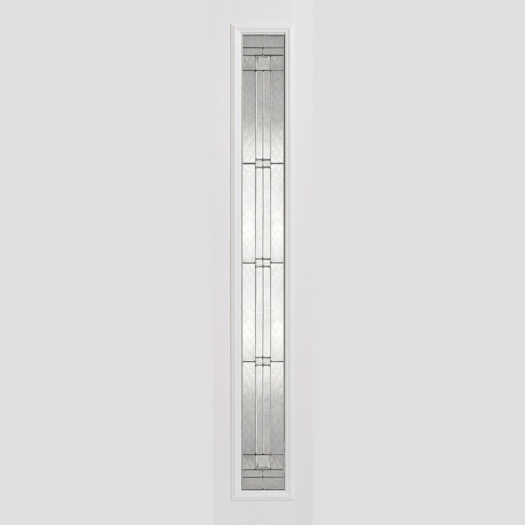 GRP Sidelight White Glazed 1L Elegant