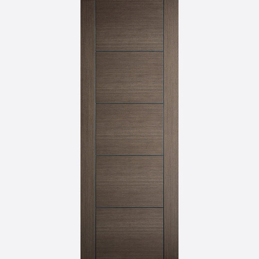 Chocolate Grey Vancouver Fire Door