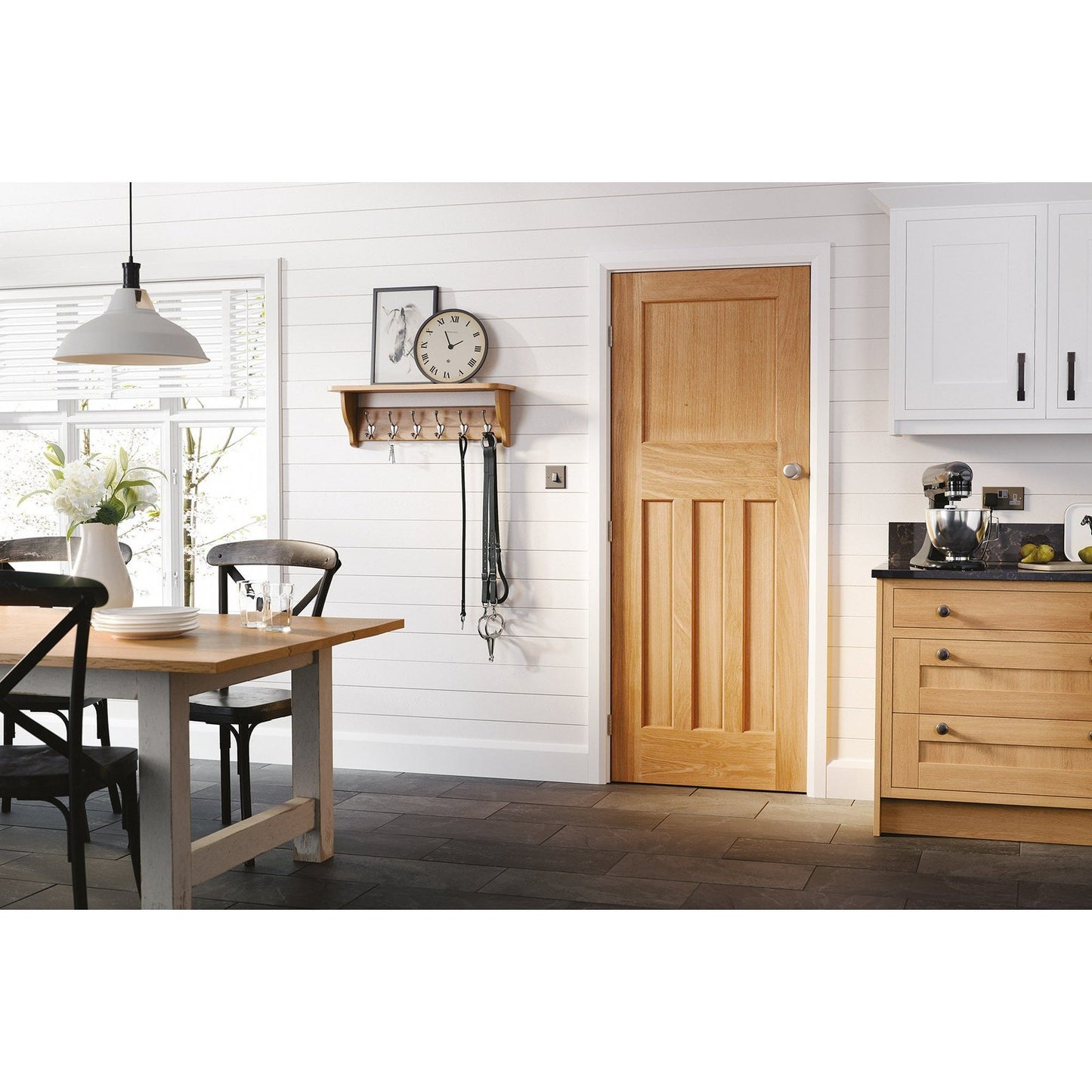 Oak DX 30s Style FD30 Fire Rated Internal Door