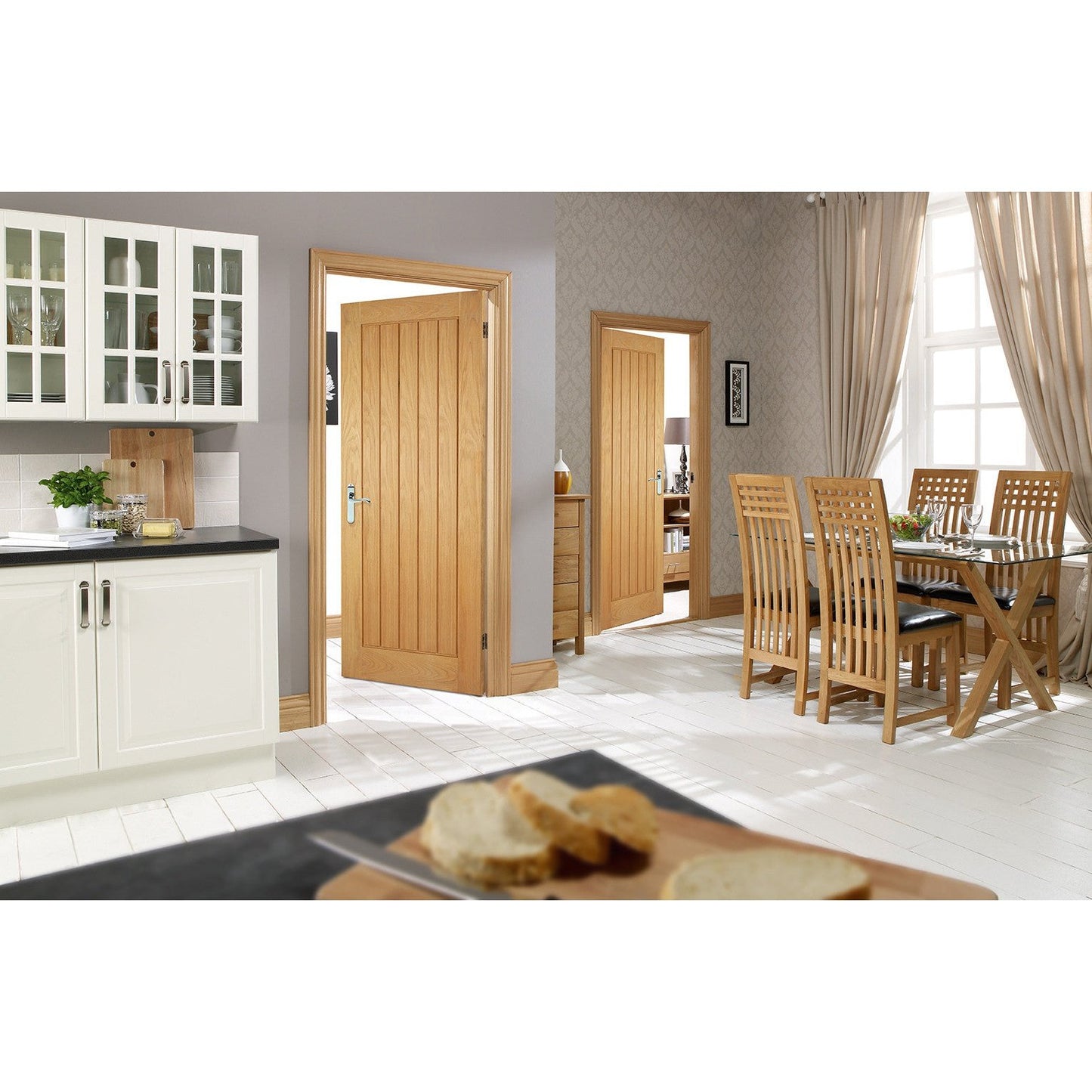 Oak Mexicano FD30 Fire Rated Internal Door
