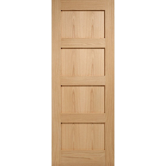 Oak Shaker 4P Pre-Finished FD30 Fire Rated Internal Door