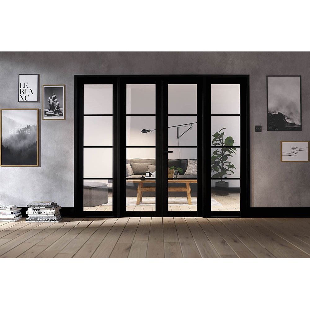 Room Divider Black Soho W8
