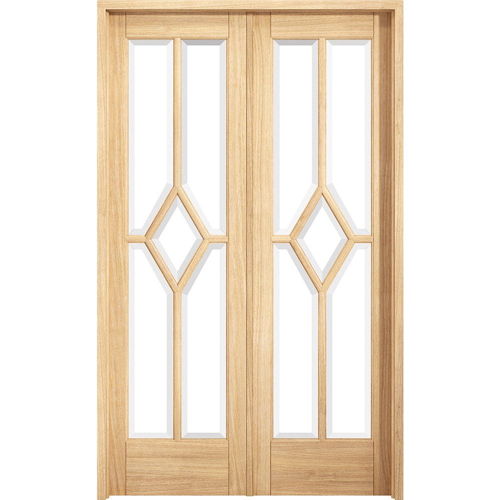 Room Divider Oak Reims W4