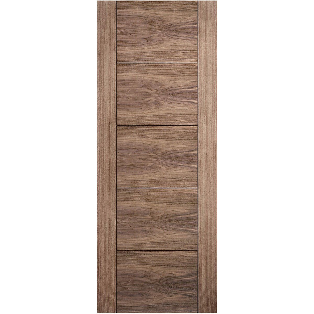 Walnut Vancouver 5P FD30 Fire Rated Internal Door