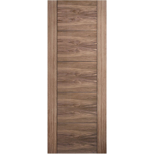 Walnut Vancouver 5P FD30 Fire Rated Internal Door