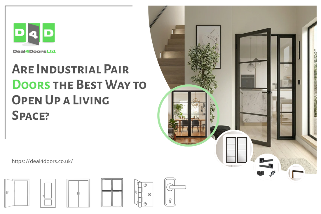 Are Industrial Pair Doors the Best Way to Open Up a Living Space?