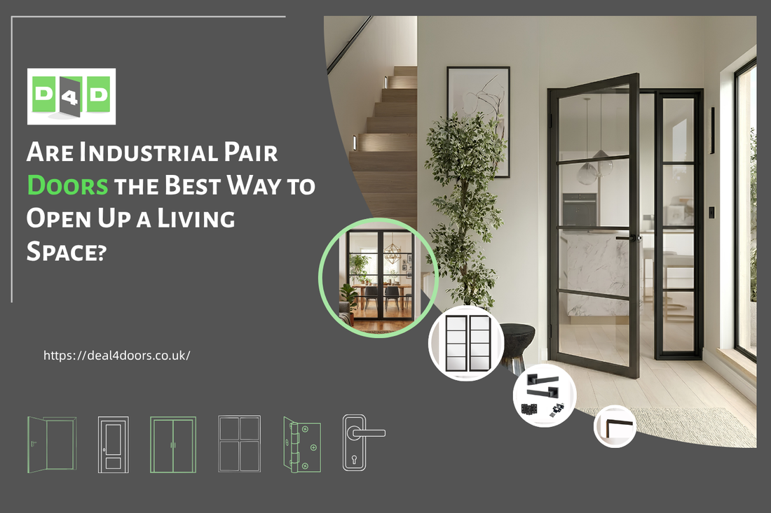 Are Industrial Pair Doors the Best Way to Open Up a Living Space?