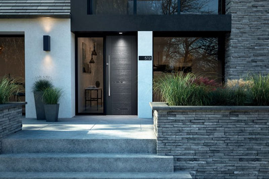 exterior glass door