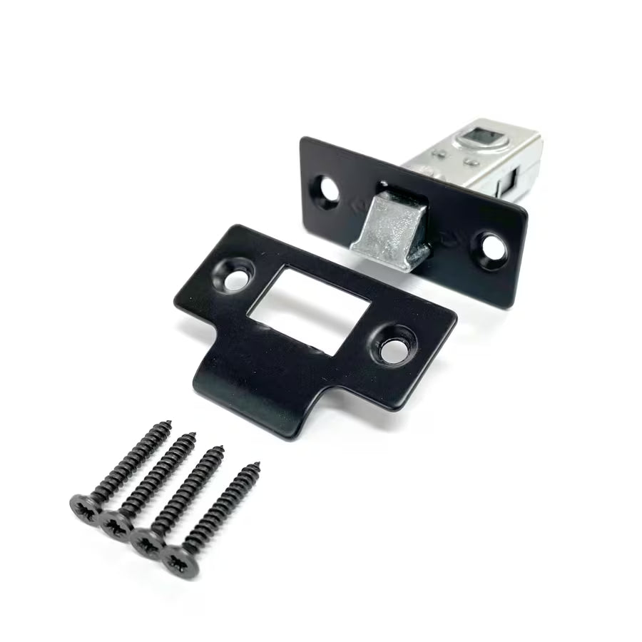 Matt Black 35mm Narrow Backset Latch