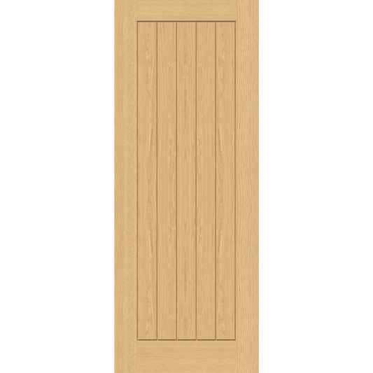 Ripon Pre-Finished Internal Cottage Oak Door