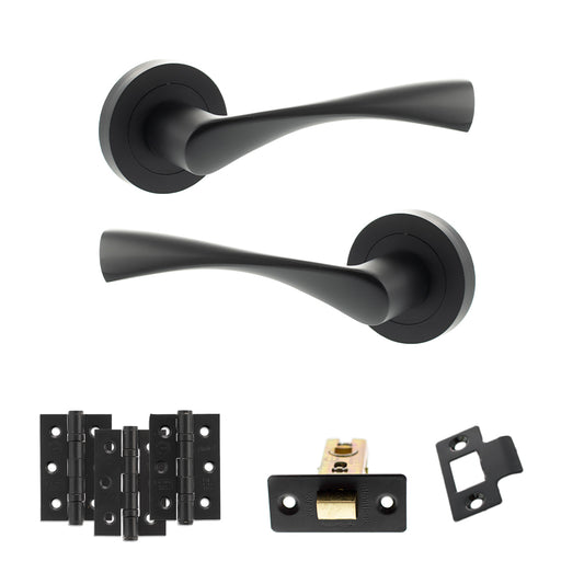 Atlantic Eco Aqua Matt Black Handle Pack