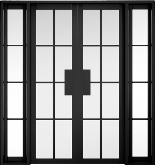 Black Malvern W6 Room Divider