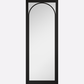 Black Melrose Clear Glazed Internal Door
